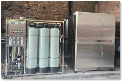 重庆永川某酒厂1台常温型组合式混流蒸汽机